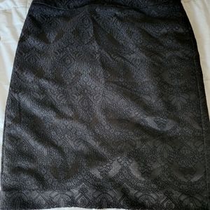 Ann Taylor Black Skirt Size 8